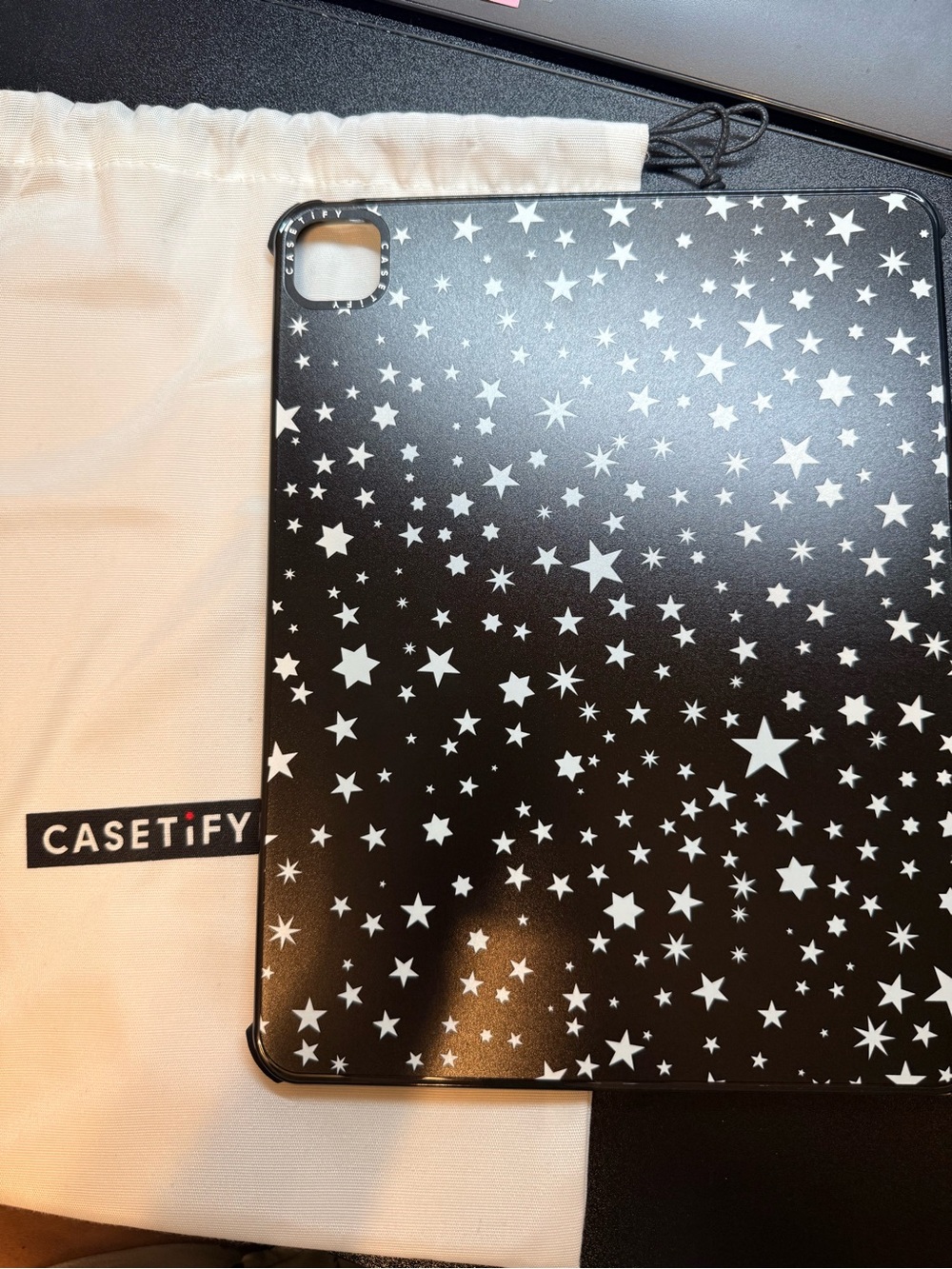 CASETiFY Black Star Pattern Tablet Case iPad Pro 12.9”